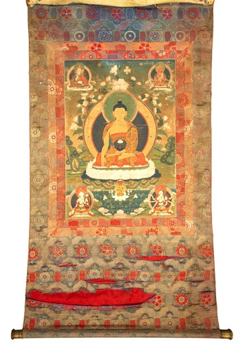 Lot 80 - A Tibetan Thangka, early 20th century,...