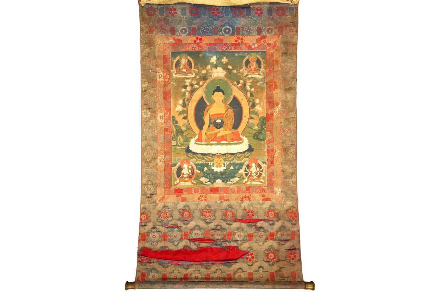 Lot 80 - A Tibetan Thangka, early 20th century,...