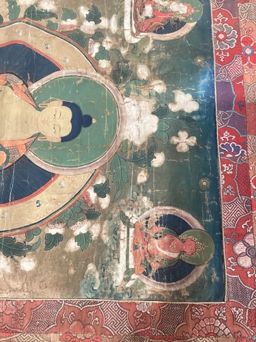 Lot 80 - A Tibetan Thangka, early 20th century,...