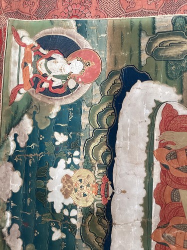 Lot 80 - A Tibetan Thangka, early 20th century,...