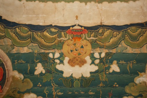 Lot 80 - A Tibetan Thangka, early 20th century,...