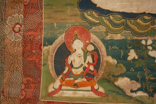 Lot 80 - A Tibetan Thangka, early 20th century,...