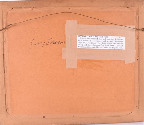 Lot 55 - Lucy Dawson (1875-1954) British A spaniel and...