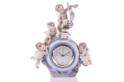 Lot 196 - A Lladro porcelain "Angelic Time" (5973)...