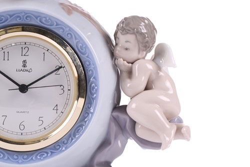 Lot 196 - A Lladro porcelain "Angelic Time" (5973)...