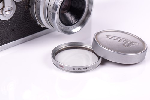 Lot 226 - A 1958 Leica DBP Ernst Leitz GMBH Wetzlar IIIg...