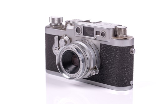 Lot 226 - A 1958 Leica DBP Ernst Leitz GMBH Wetzlar IIIg...