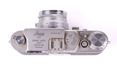 Lot 226 - A 1958 Leica DBP Ernst Leitz GMBH Wetzlar IIIg...