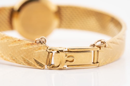 Lot 410 - An Omega ladymatic 18ct yellow gold automatic...