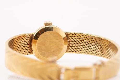 Lot 410 - An Omega ladymatic 18ct yellow gold automatic...