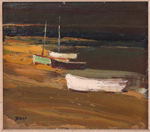 Lot 23 - Donald McIntyre (1923-2009) British, 'Boats,...