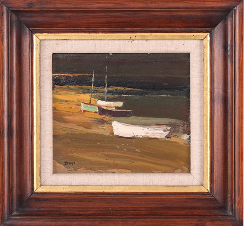 Lot 23 - Donald McIntyre (1923-2009) British, 'Boats,...