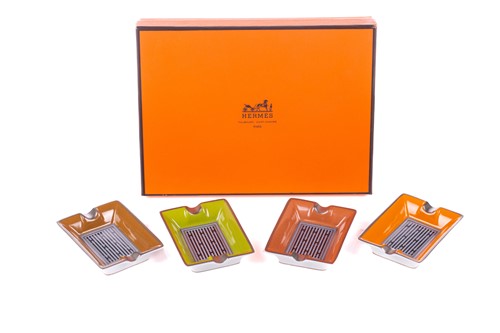 Lot 179 - A presentation boxed Hermes of Paris set of...