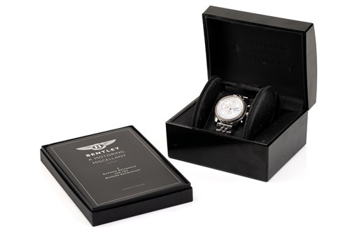 Lot 395 - A Breitling Bentley GT, with an automatic...