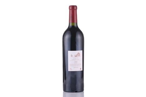 Lot 18 - A bottle of 2004 Chateau Lautour Premier Grand...