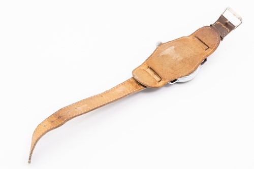 Lot 396 - A Lanco pilots watch, featuring a hand-wound...