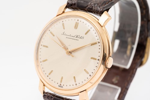 Lot 386 - An IWC - International watch co. Schaffhausen...