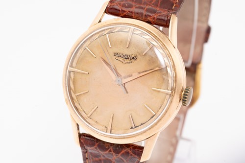 Lot 380 - A Longines Flagship 18ct gold watch, featuring...
