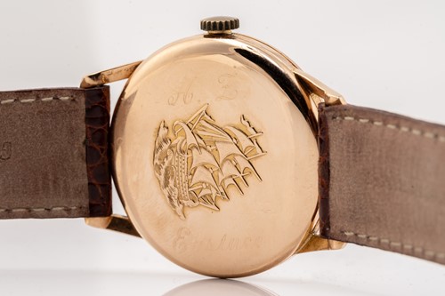 Lot 380 - A Longines Flagship 18ct gold watch, featuring...