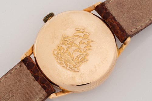 Lot 380 - A Longines Flagship 18ct gold watch, featuring...