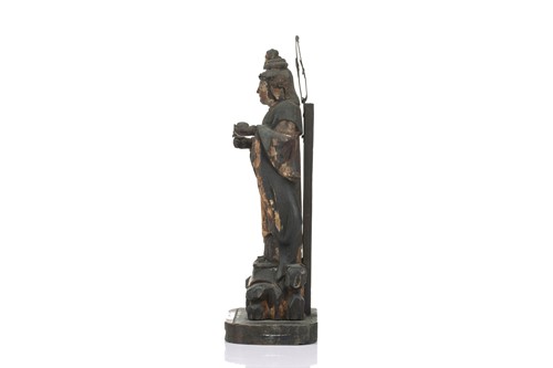 Lot 93 - A Japanese portable shrine, Zushi, Edo period,...