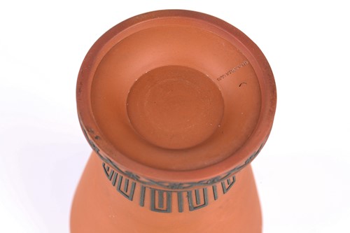 Lot 250 - A Wedgwood rosso antico vase and cover, 19th...