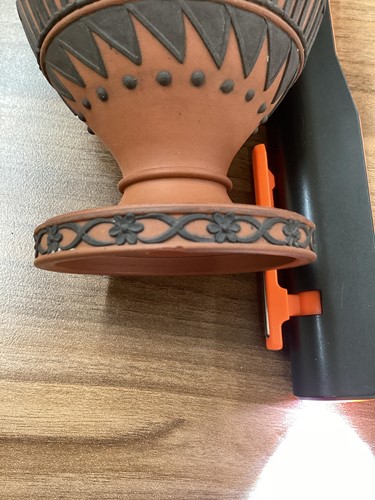 Lot 250 - A Wedgwood rosso antico vase and cover, 19th...