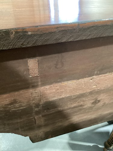 Lot 117 - A Regency mahogany sideboard, the rectangular...