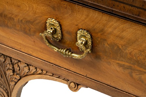 Lot 117 - A Regency mahogany sideboard, the rectangular...