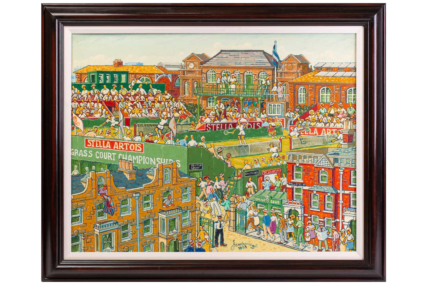 Lot 87 - Joe Scarborough (b. 1938), The Queen's Club...