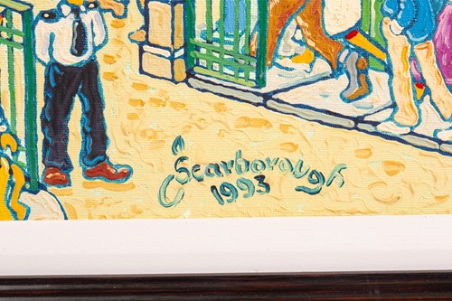 Lot 87 - Joe Scarborough (b. 1938), The Queen's Club...