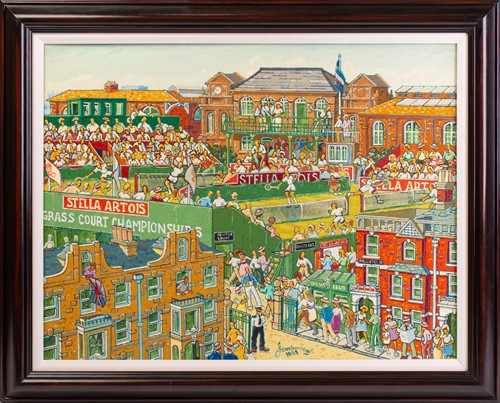 Lot 87 - Joe Scarborough (b. 1938), The Queen's Club...