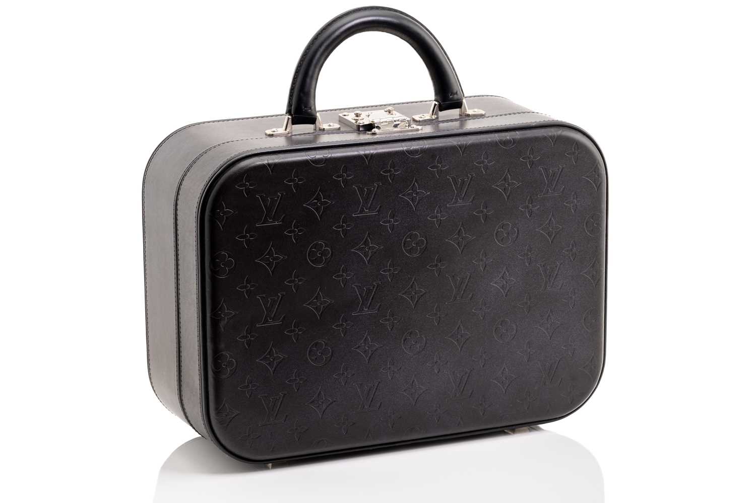 Louis Vuitton Valisette Monogram Black Leather