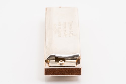 Lot 331 - Tiffany & Co. silver harmonica made by Hohner,...