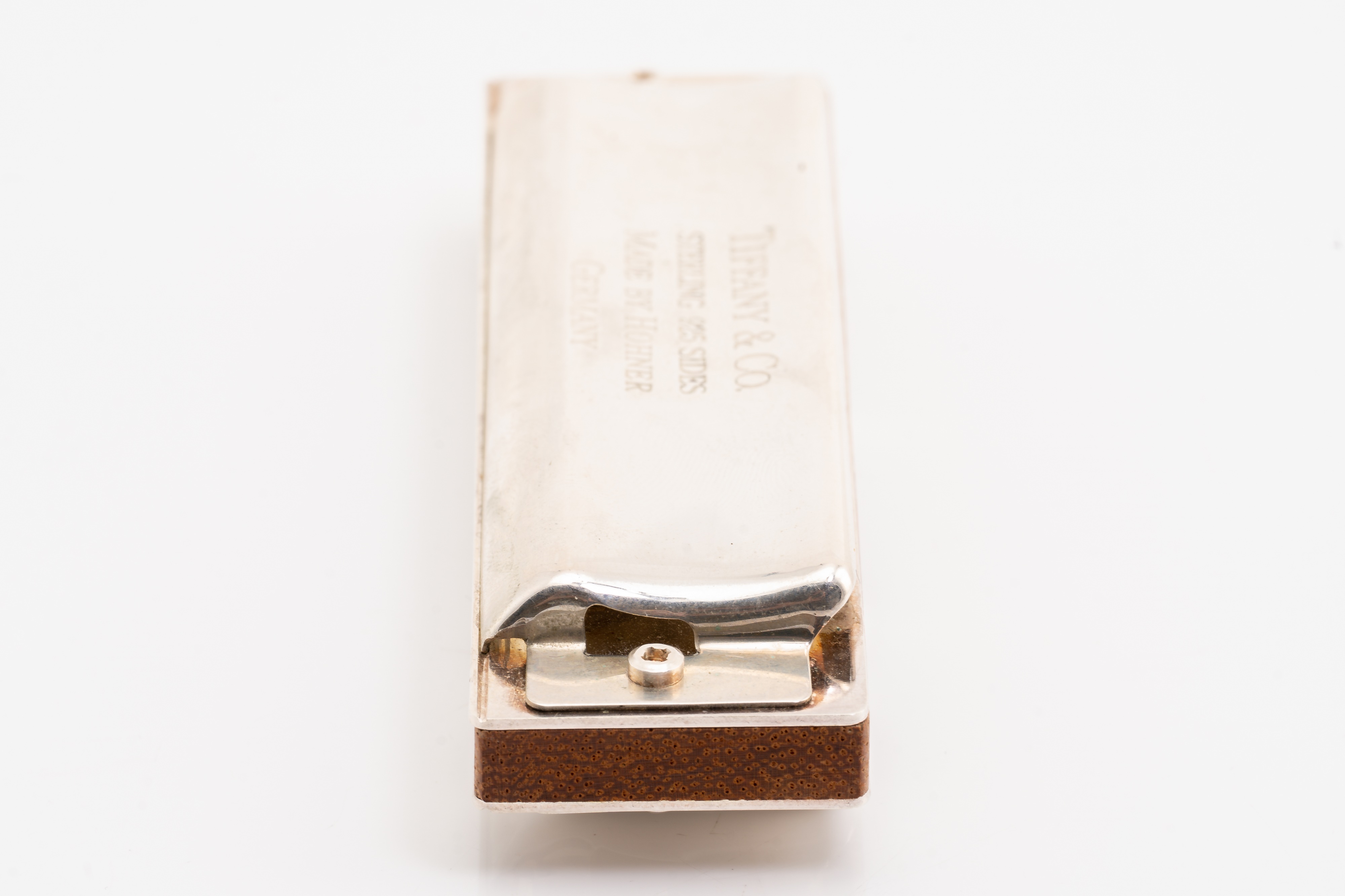 Lot 331 - Tiffany & Co. silver harmonica made by