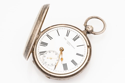 Lot 394 - A 9ct gold Tempus full hunter pocket watch and...