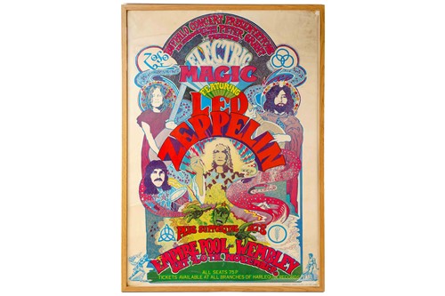 Lot 267 - Led Zeppelin: an original 'Electric Magic'...