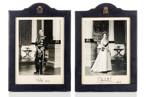 Lot 236 - HM Queen Elizabeth II and HRH The Duke of...