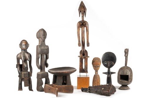 Lot 140 - A collection of African ethnographica,...