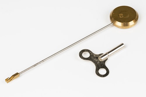 Lot 283 - A Louis XVI-style gilt metal cased 8-day...