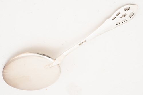 Lot 413 - A composite set of Norwegian silver plated...