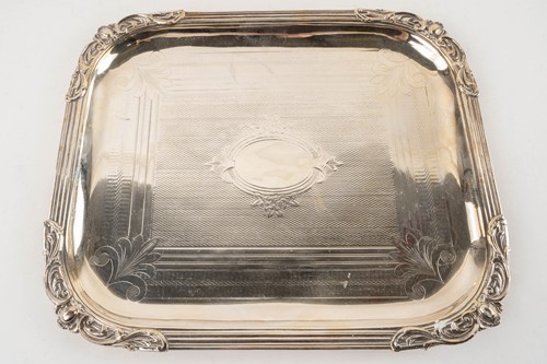 Lot 413 - A composite set of Norwegian silver plated...