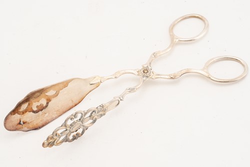 Lot 413 - A composite set of Norwegian silver plated...