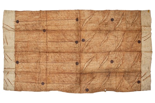 Lot 311 - Of historical Fijian interest; a Fijian bark...