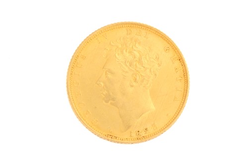 Lot 314 - A George IV full sovereign gold coin, 1825,...