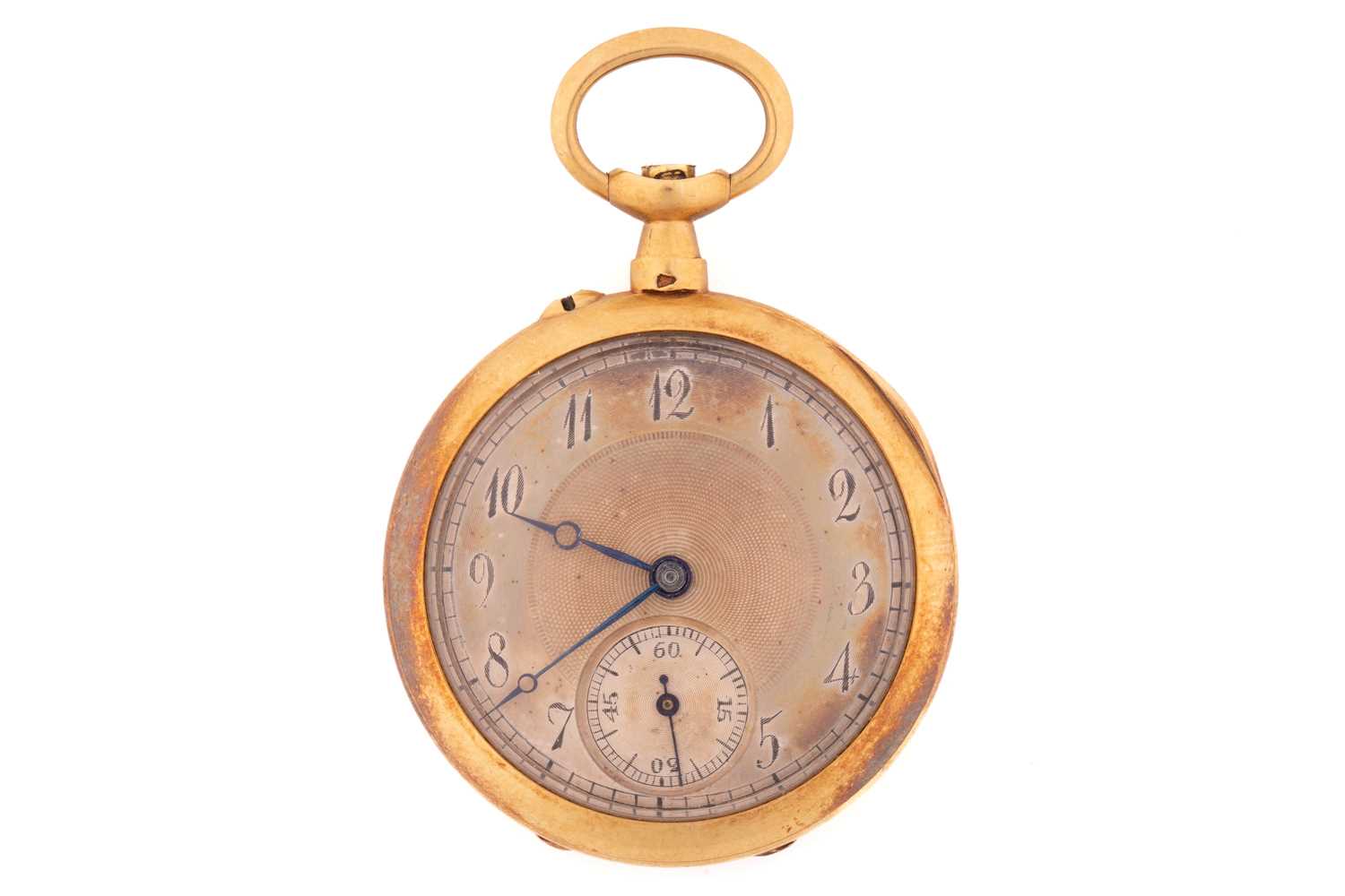 Lot 401 - A Breguet French 18ct gold ladies fob watch,...