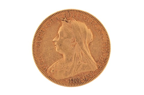 Lot 322 - A Queen Victoria full sovereign gold coin,...