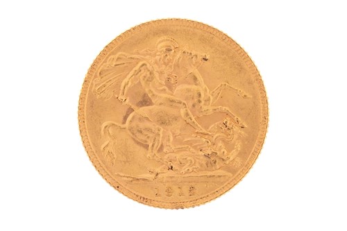 Lot 319 - A George V full sovereign, dated 1912.