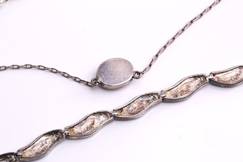 Lot 91 - A seahorse chain necklace by Elsa Peretti for...