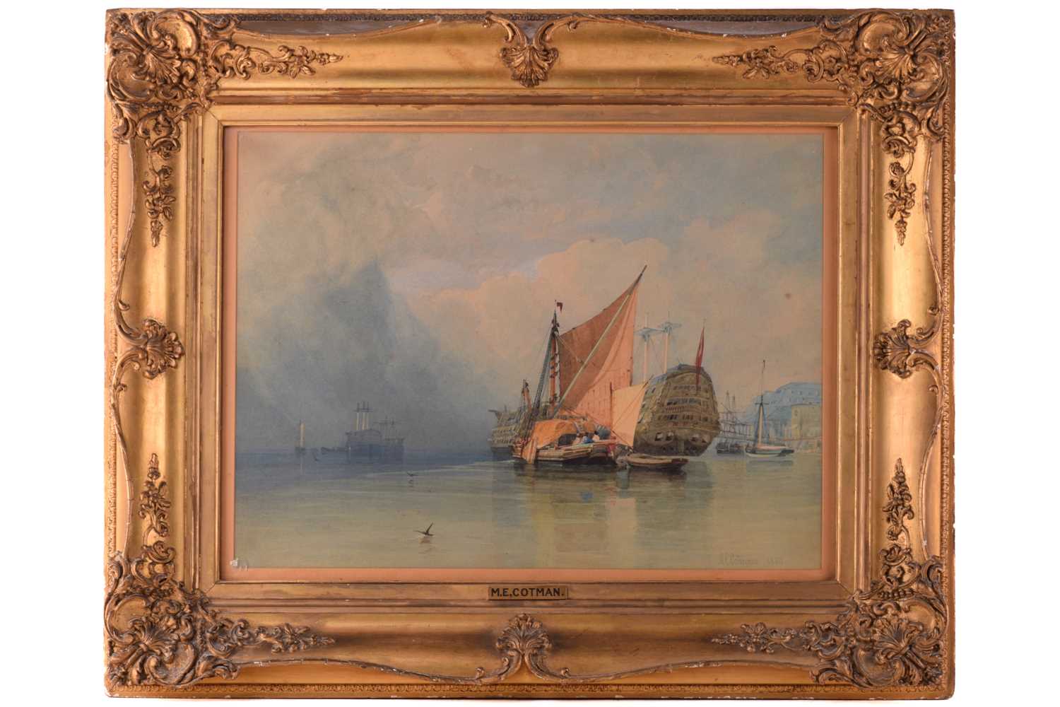 Lot 26 - Miles Edmund Cotman (British, 1810-1858) 'The...